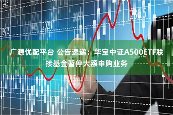 广源优配平台 公告速递:华宝中证A500ETF联接基金暂停大额申购业务
